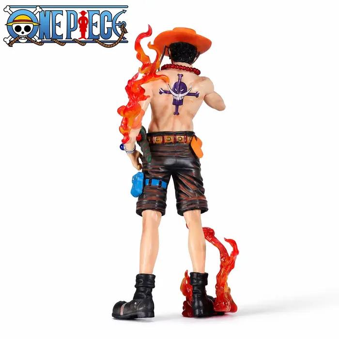 Figurine Ace, One Piece, Figurine d'anime, Marchandises d'anime, Cadeau d'anime pour l'anniversaire des amis, Statue de personnage d'anime, Ornement de bureau, Figurine de collection, Cadeau de fêtes,