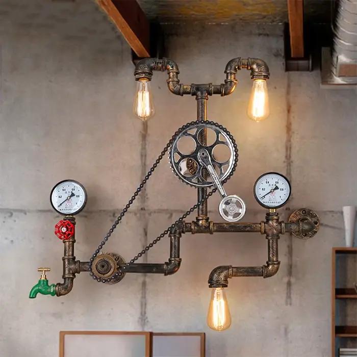Applique Murale Industrielle Rétro Vintage
