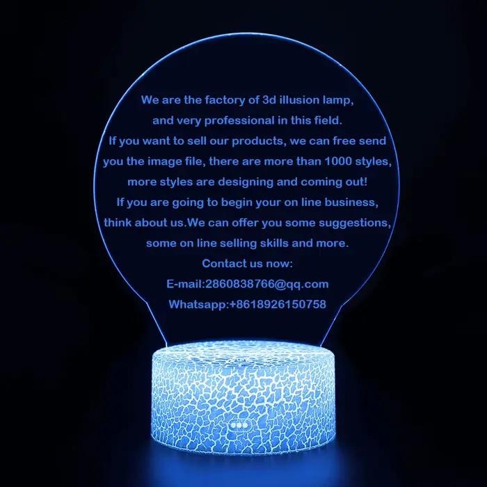 Magiclux Magiclux 3D illusion lampe pendentif LED lumières livraison directe 202400320