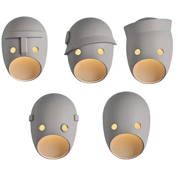 Designer Moooi Joker gris applique modèle moderne chambre