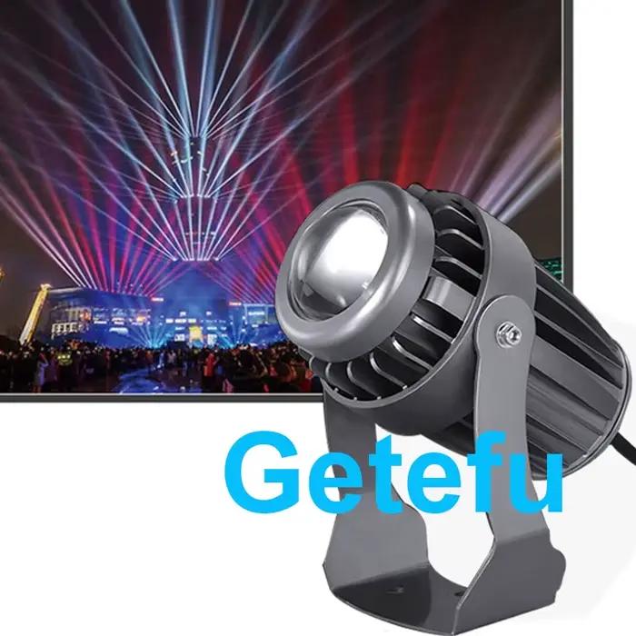 10W LED projecteurs mur lavage lumières extérieur étanche faisceau étroit projecteur 180 degrés réglable pour paysage de construction