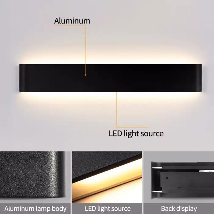 Dimmable mur LED applique lumière décor