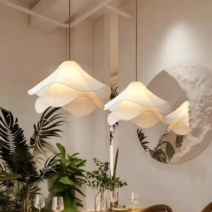 LINCCW Art Decor Suspension Florale en Tissu 40cm 50CM pour Salon