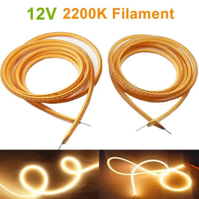 Ampoule LED en spirale à Filament Ultra mince