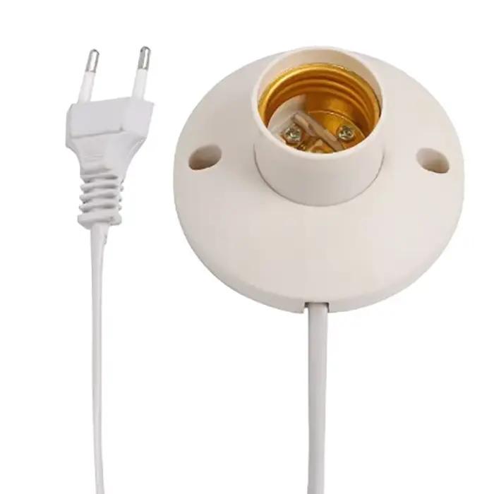 Support de lampe LED avec ampoule E27 pour lampe de table élégant et moderne pour chambre à coucher et salon occaions spéciales