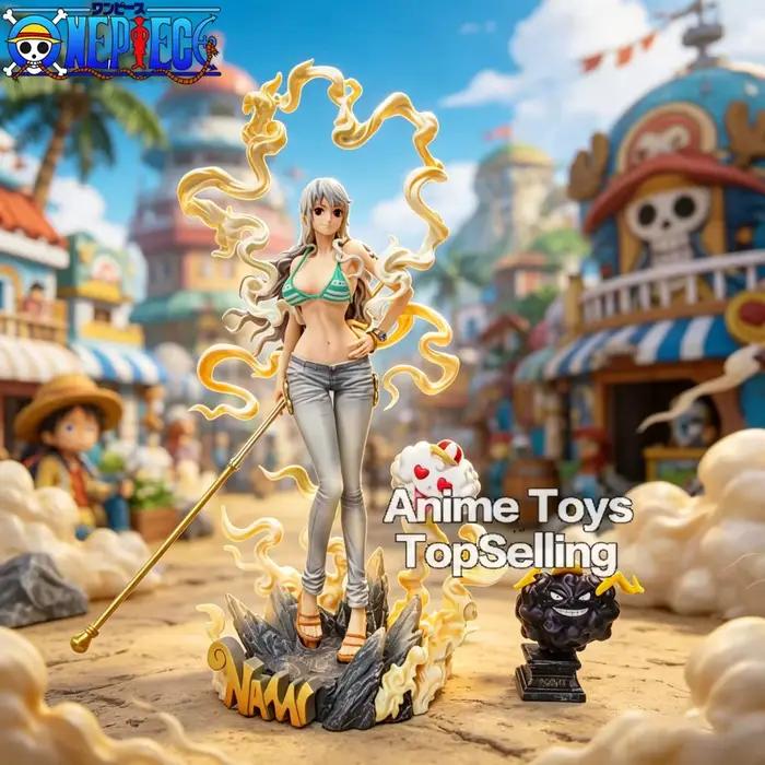 Figurine d'action Nika Nami de 30 cm, One Piece, en PVC, statue de collection, jouet décoratif de bureau, cadeau