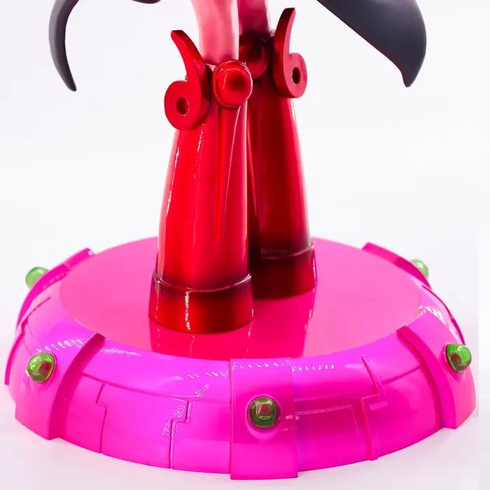 Figurine Anime One Piece Nico Robin Version Egghead, Uniforme Rouge Brillant, Pose Dynamique Debout, Modèle de Collection, Ornement de Bureau, Jouets