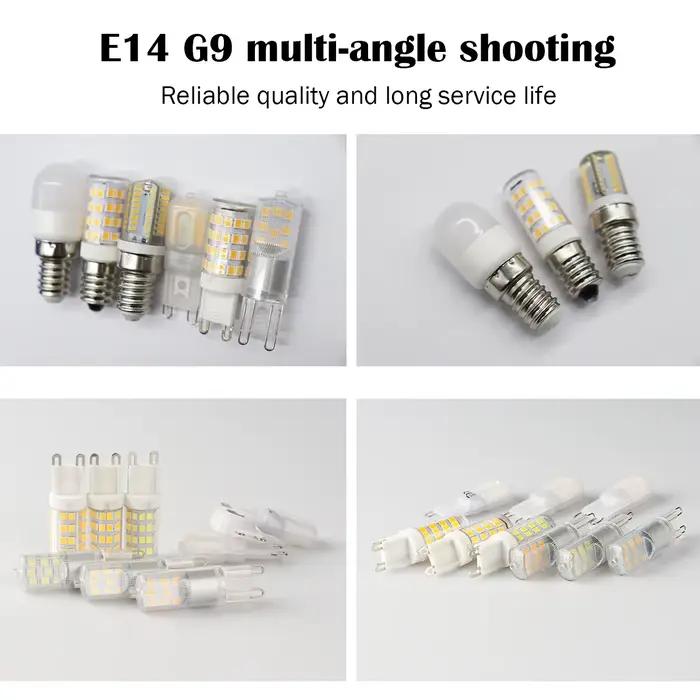 Ampoules LED MINI G9, 3 pièces: 1.5W /2W/3W AC 220V