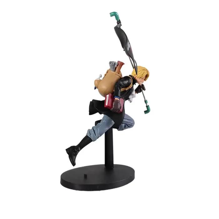One Piece Mania Ga Honki De Sankyoudai Wo Produce Shitara Kounatta Luffy Sabo Ace Figurine d'action en PVC, Modèle de collection, Jouet, Poupée