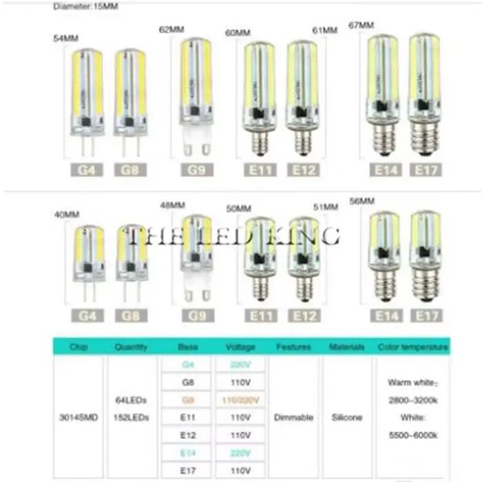 Ampoule LED G9 9W 12W 15W 21W