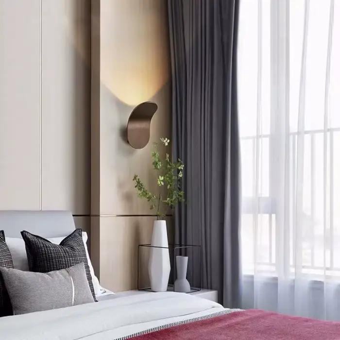 Lampes murales LED modernes pour salon TV fond lampe de chevet nordique salle de bain couloir balcon appliques