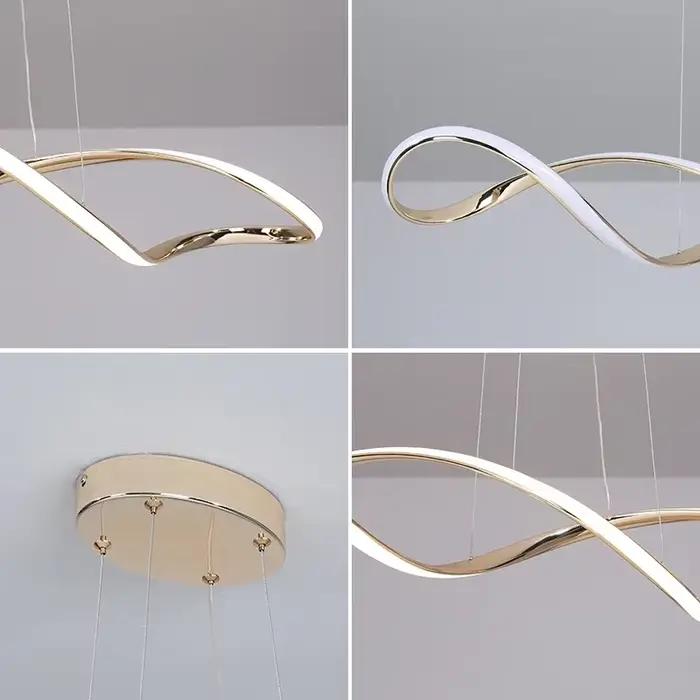 Lampe LED Suspendue au Design Moderne
