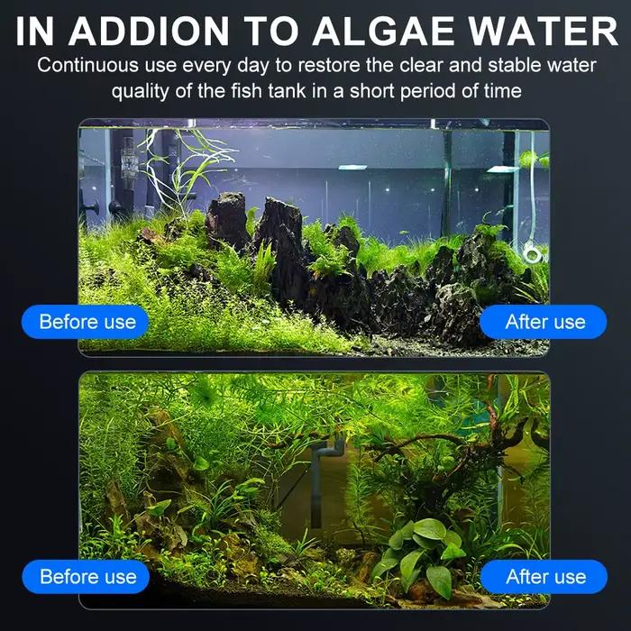 18W/22W Aquarium lumière UV Submersible étanche étang Aquarium lampe ultraviolette stérilisateur germicide éclairage propre 220V