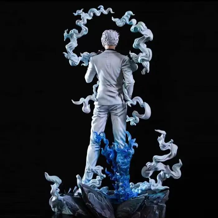 Figurine Nika Sanji One Piece GK 28 cm, sculpture à double tête, statue d'anime, ornement de bureau, cadeau pour les fans d'anime, accessoire