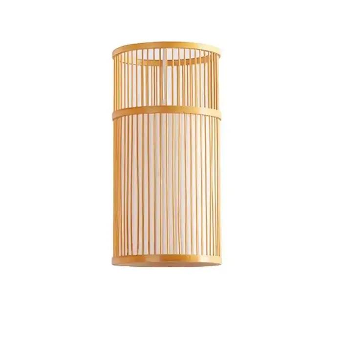 Lampe Suspendue en Bambou Faite à la Main