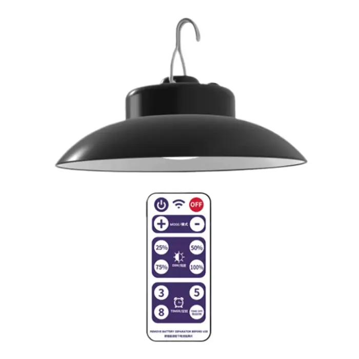 Lampe de parasol à clipser à énergie solaire