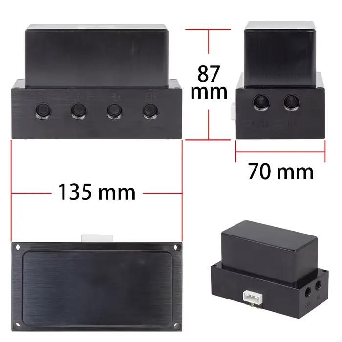 Kit de gestion de l'air avec système de suspension pneumatique, système de contrôleur électronique, 1 pièce, 5 gallons d'air précieux, 2 pompes de compresseur, nouveau, 100%