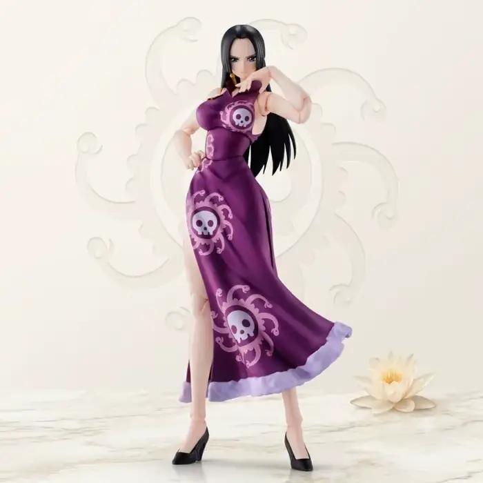 【En stock】BANDAI S.H.Figuarts ONE PIECE Marineford Boa Hancock Pirate Empress Figurine de collection, jouet cadeau