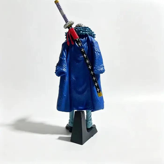 Figurine PVC One Piece Luffy Law, trois postures, modèle PVC, figurine d'action, collection de bureau, jouet cadeau pour enfants