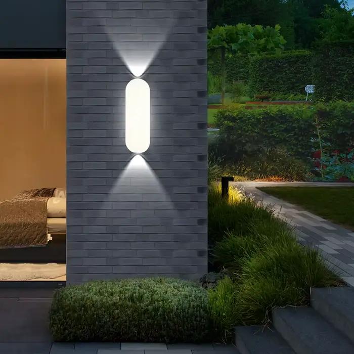 Applique murale extérieure Led en aluminium