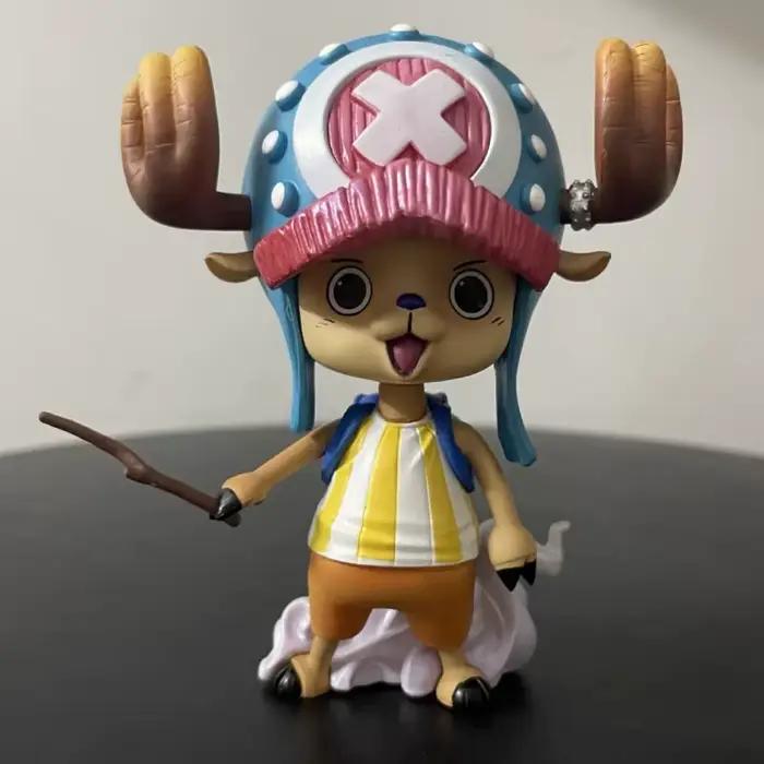 Figurine One Piece Tony Tony Chopper, version Q, deux ans plus tard, objet de collection d'anime, décoration de boîtier PC, jouet tendance pour les fans d'anime