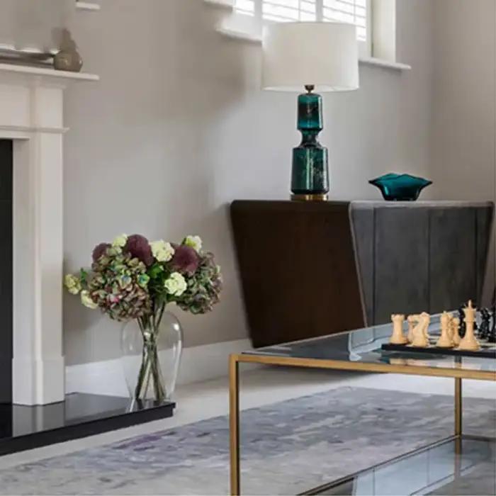 Lampe de Table minimaliste à graines vertes