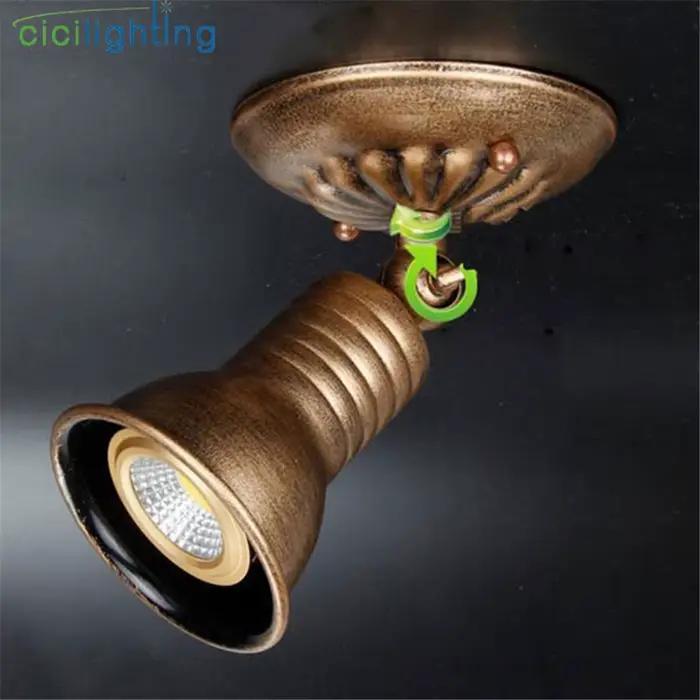Lampe Spot LED Industrielle Vintage E27