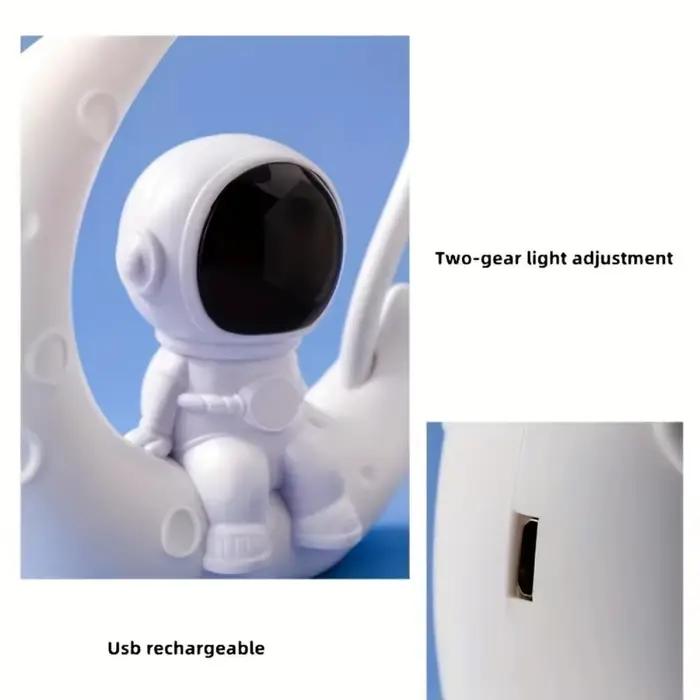 Veilleuse créative astronaute lunaire