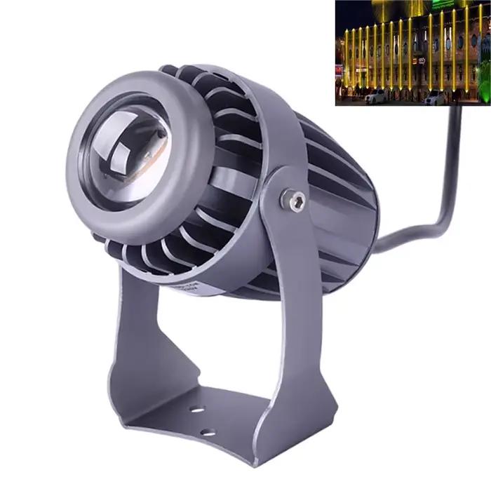 10W LED projecteurs mur lavage lumières extérieur étanche faisceau étroit projecteur 180 degrés réglable pour paysage de construction