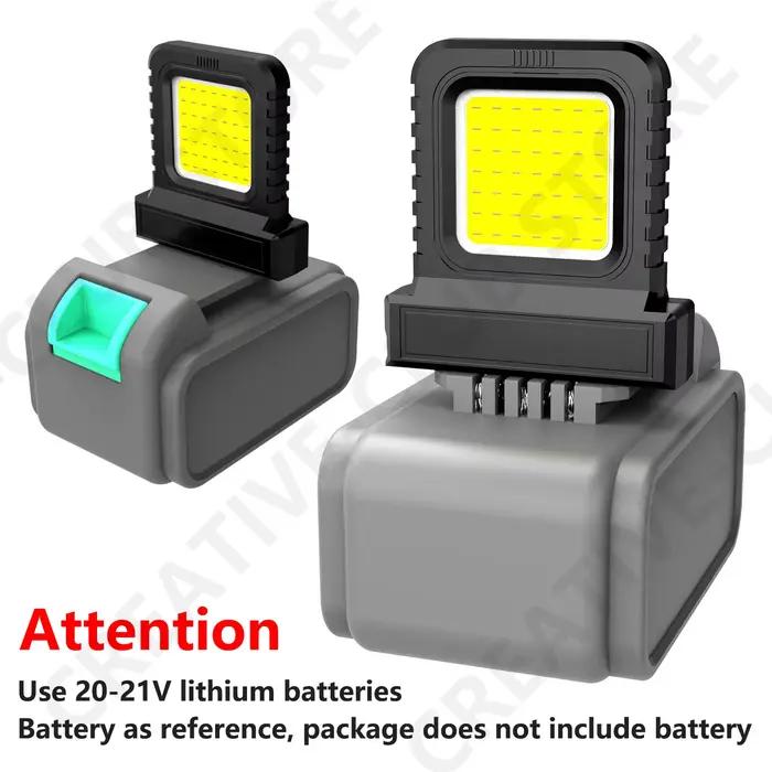 Module LED lampe de Camping lampe de travail LED pour 20V-21V lampe de travail électrique Garage atelier Construction extérieure accessoires d'outils électriques