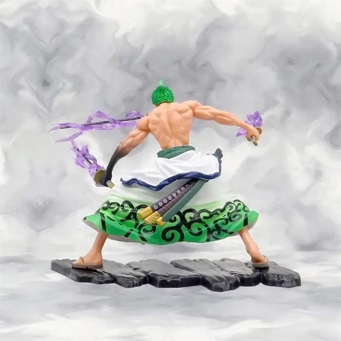 Figurine d'Anime One Piece Roronoa Zoro de 20 cm, Jouets Zoro, Figurine d'Action en PVC, Statue de Collection, Modèle de Dessin Animé, Poupées, Cadeaux