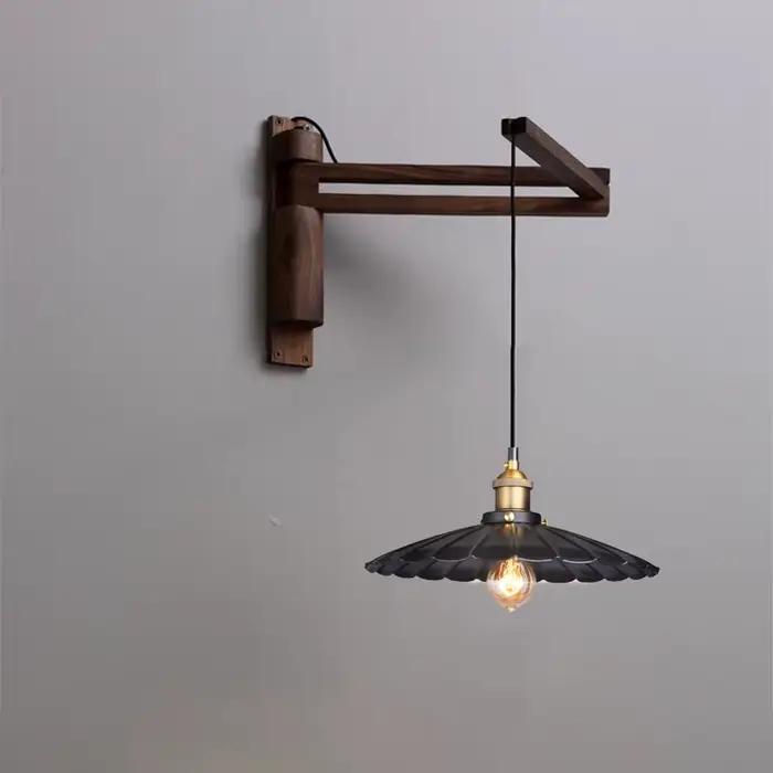 Applique japonaise en bois massif