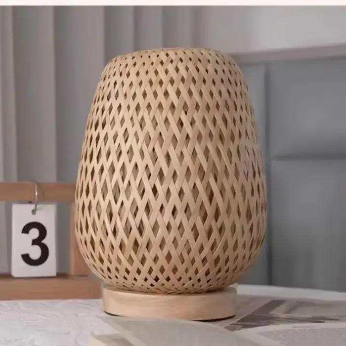 Lampe tissée en bambou Simple chambre étude
