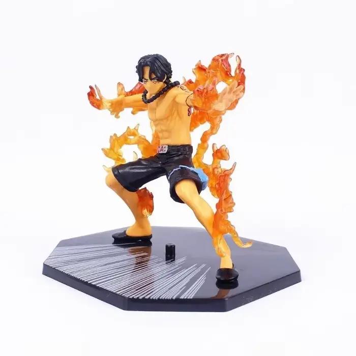 Figurine d'action One Piece Ace, figurine d'anime, modèle en PVC, jouet, poupée, ornement de bureau, statues de collection, jouet pour cadeau