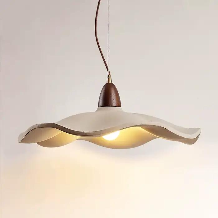 Lampe de restaurant vintage de style crème nordique