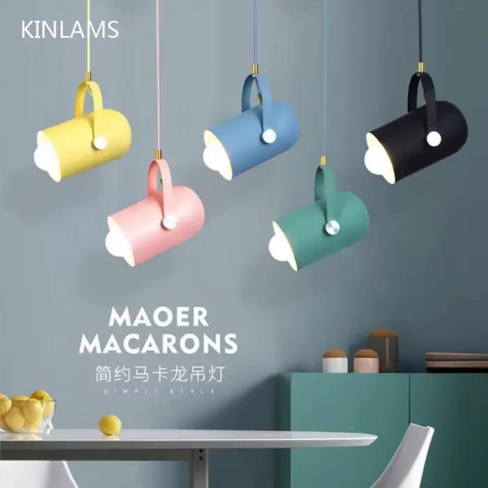 Lampes suspendues nordiques à angle réglable