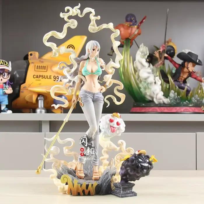 Figurine d'anime Shanqu One Piece Nami Nika Series, modèle en résine, objet de collection, décoration de bureau pour les collectionneurs d'anime adultes