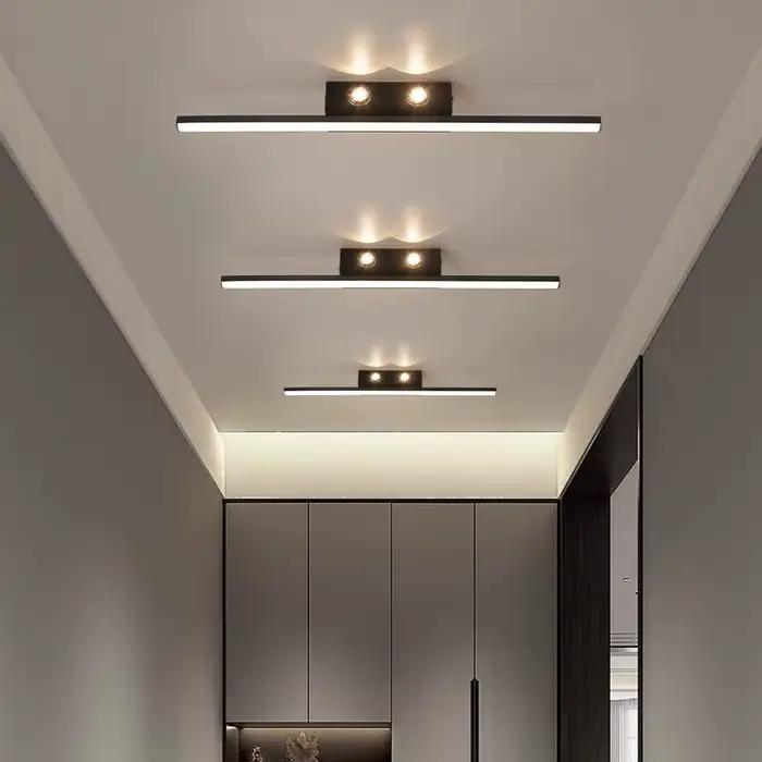 Plafonnier LED à 3 Couleurs Variables au Design Moderne
