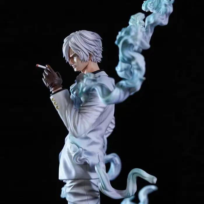 Figurine Nika Sanji One Piece GK 28 cm, sculpture à double tête, statue d'anime, ornement de bureau, cadeau pour les fans d'anime, accessoire
