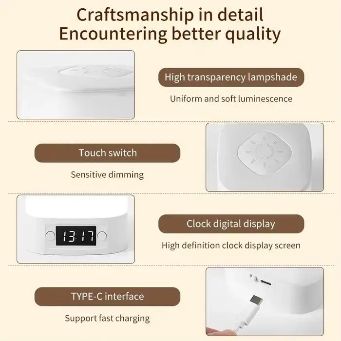 Lampe de chevet Rechargeable