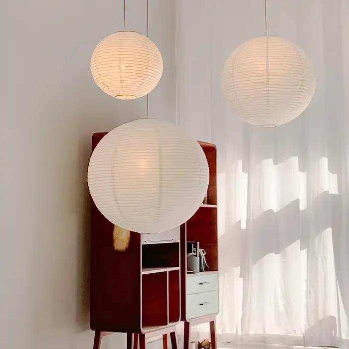 Lampe Suspendue Japonaise Vintage Noguchi