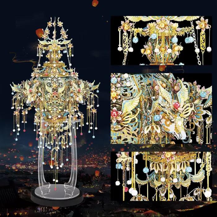 Piececool – puzzle 3D en métal, Kits de modèles d'assemblage, ensemble de bricolage, jouets casse-tête pour Collection