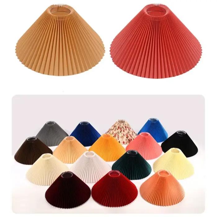Abat-jour en tissu pour lampe de table