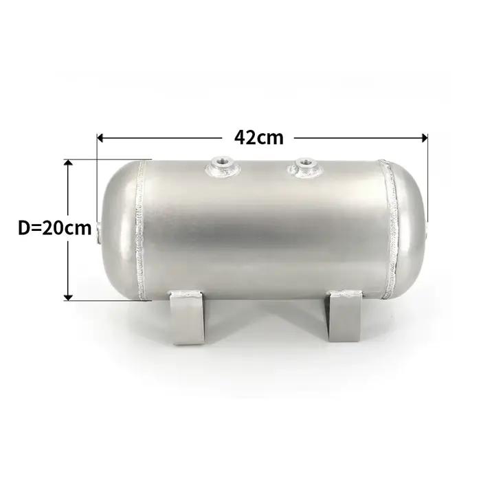 Kit de Suspension pneumatique, système de contrôle de gestion électronique avec réservoir d'air de 1.6 gallons, pompe de compresseur à 3 manomètres