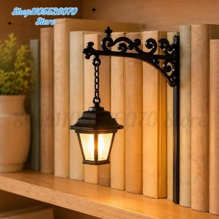 Lanterne de bibliothèque - Éclairage décoratif pour étagère