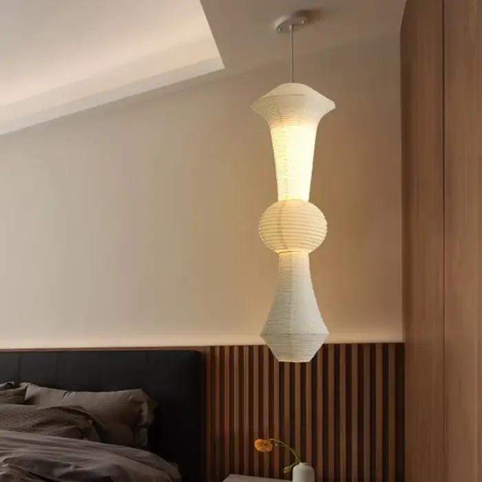 Lampe suspendue en papier de riz Akari