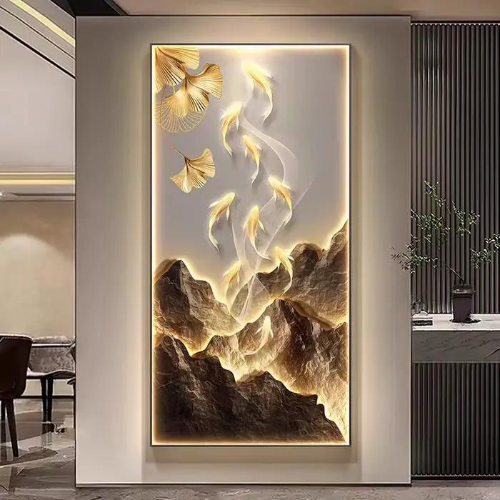 Applique murale LED de luxe pour salon