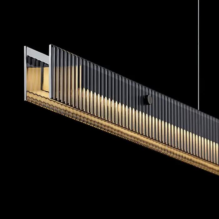Lampe suspendue LED moderne noire pour cuisine île chambre restaurant décoration bar comptoir suspension éclairage adaptable à divers styles de décoration