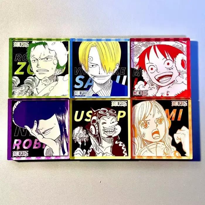 Figurines One Piece Luffy Zoro et Nami, dessin animé mignon et élégant, décoration personnalisée de grande valeur pour le salon et la chambre à coucher, cadeau