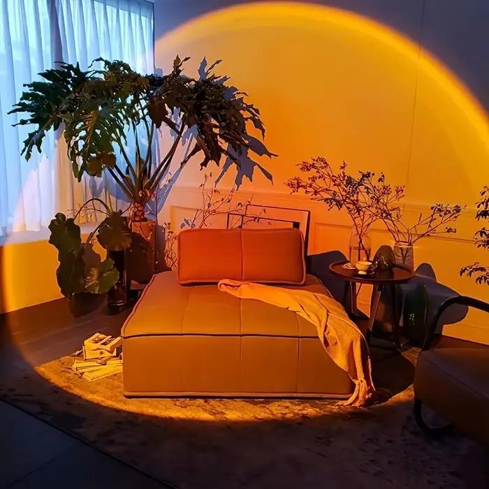 Lampe de coucher de soleil LED